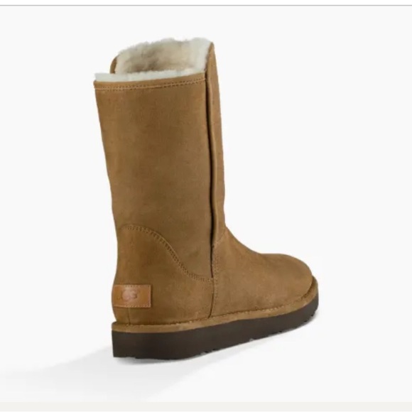 Ugg Abree Short 11 Boot With Side Zip Size 7 Made in Italy - Picture 2 of 12